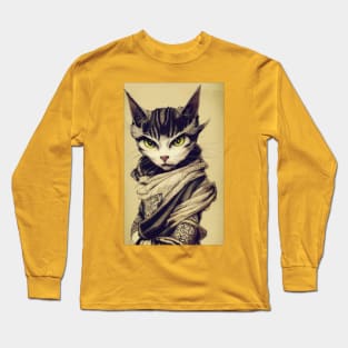 A noble cat Long Sleeve T-Shirt